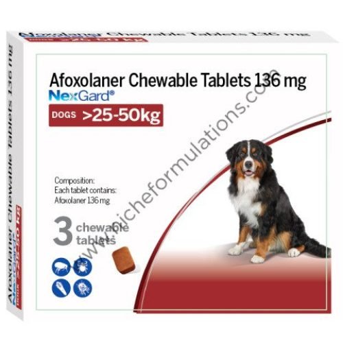 NexGard-136mg-Flea-and-Tick-Chewable-Tablet-for-Dogs-25-50-kg