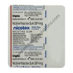 Nicotine Polacrilex 4mg Chewing Gums