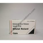Nifelat Retard 20mg Tablet