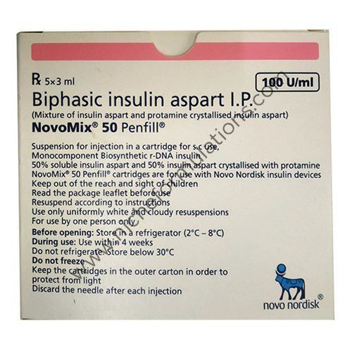 Novomix 50 100IU/ml Penfill