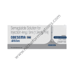 Obesema 1mg Injection (1 Multi-dose Disposable Pen, 4 Needles, 4 Alcohol Swabs)