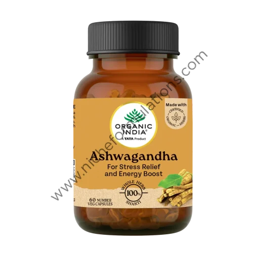 Organic-India-Ashwagandha-Ayurvedic-Veg-Capsule-8211-Relieves-Stress-038-Builds-Vitality