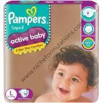 Pampers Active Baby Diaper Large