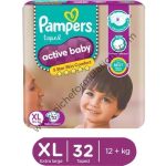 Pampers Active Baby Diaper XL