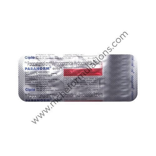 Paranorm 5 mg/500 mg Tablet