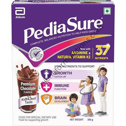 PediaSure Kids Nutrition Drink with Arginine & Natural Vitamin K2 Premium Chocolate