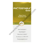 Photostable Gold Matte Finish Sunscreen Gel | PA+++ SPF 55
