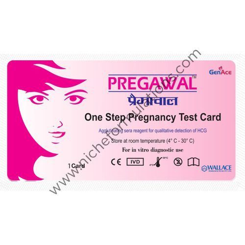 Pregawal Pregnancy Test Card