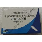 Rectol 125mg Suppository exporter in India