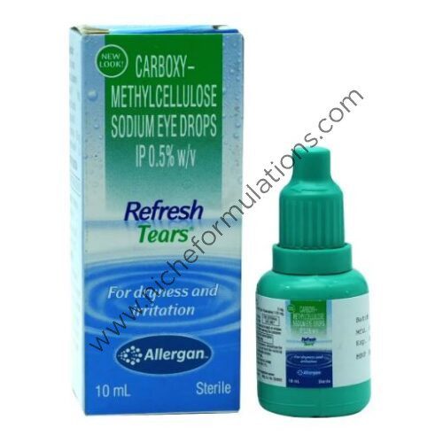 Refresh Tears Eye Drops Medicine Exporter in India