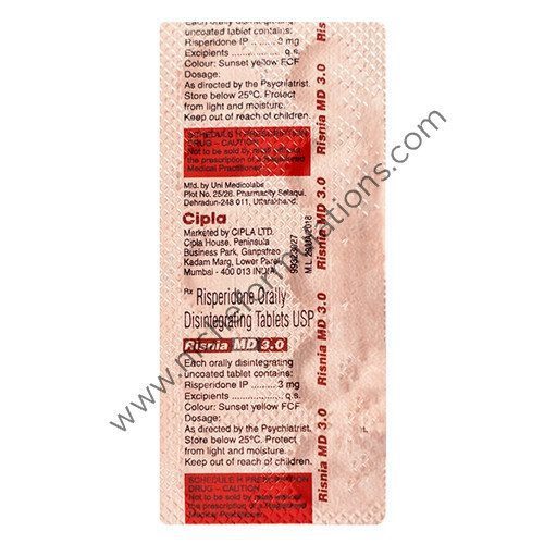Risnia 3mg Tablet