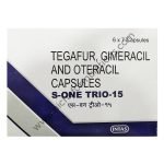 S One Trio 4.35mg/11.8mg/15mg Capsule