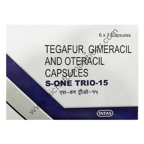 S One Trio 4.35mg/11.8mg/15mg Capsule