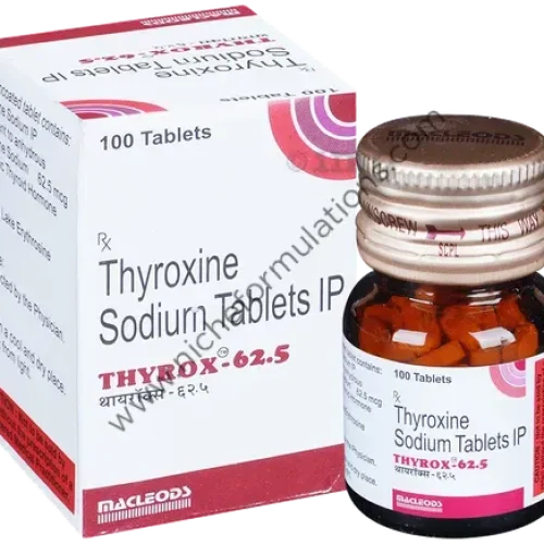 Thyrox 62.5mcg Tablet