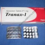 TRANAX 1 MG TABLET