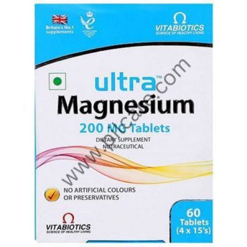 Ultra Magnesium 200mg Tablet