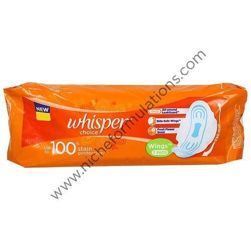 Whisper Choice Wings Sanitary Pads Regular