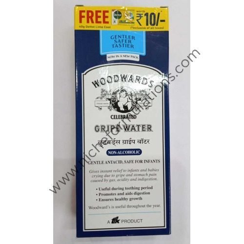 Woodwards Gripe Water Gentle Antacid for Infants with Dettol Lime Cool Soap 40gm Free