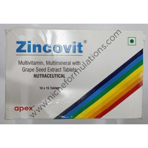 Zincovit Tablet with Multivitamin Multimineral & Grape Seed Extract