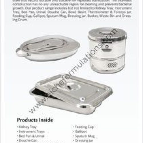 Hospital Holloware Products