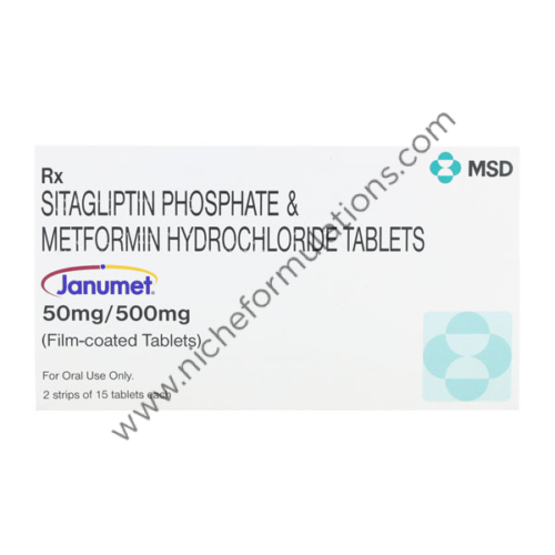 Janumet 50mg/500mg Tablet