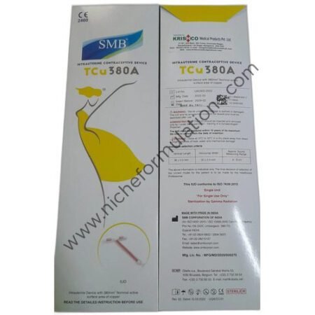 SMB Copper T 380A Intrauterine Contraceptive Device